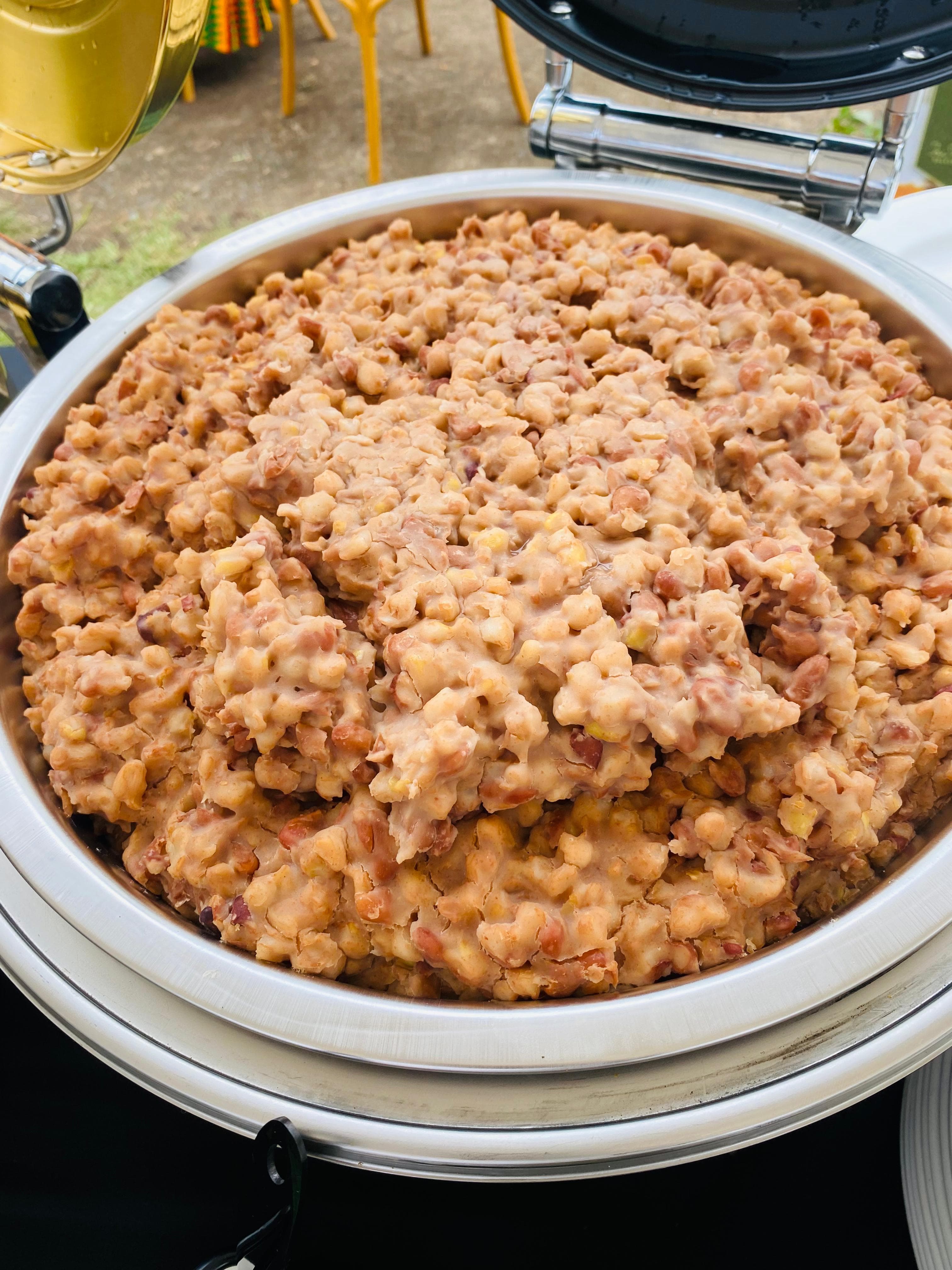 Sugar beans catering dish