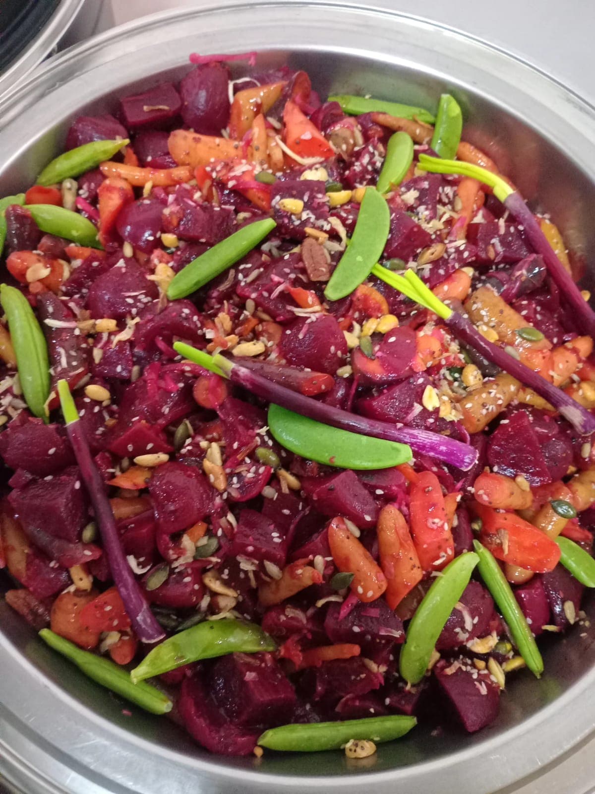 Our catering service in action