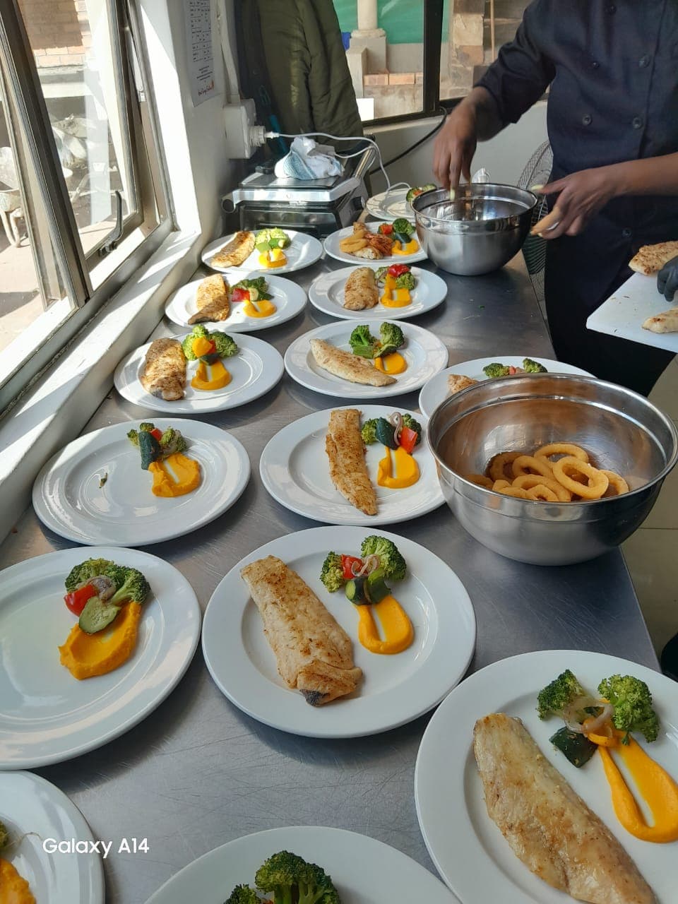 Beautiful food arrangement