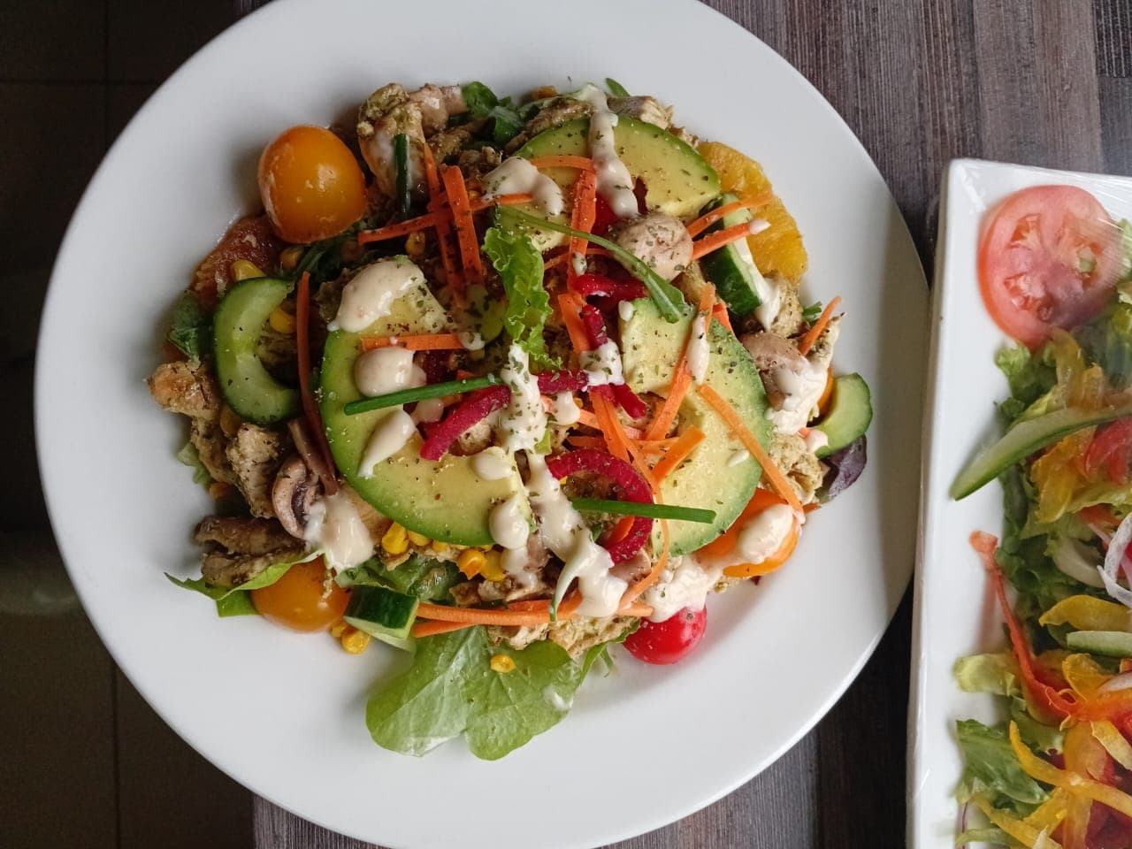 Delicious dishes prepared by our team